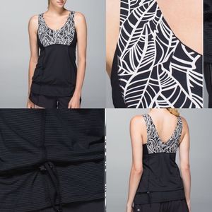 Black and White Women's Top